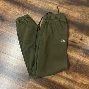 Alo Olive Green Joggers